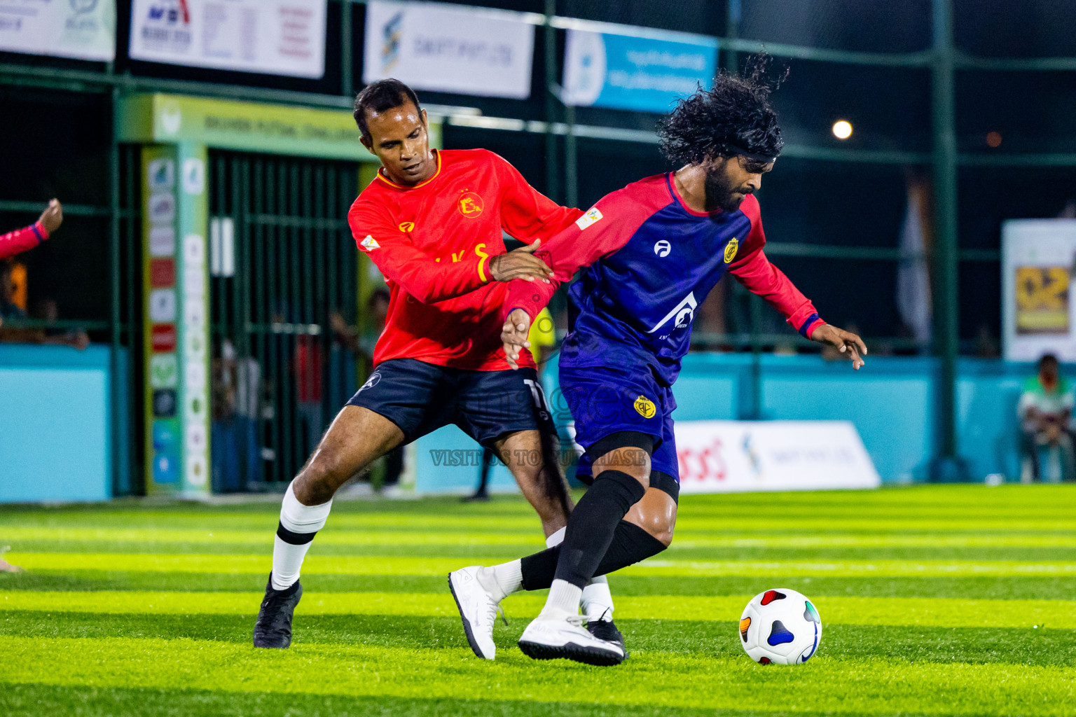 Fools SC vs Kovigoani in Day 1 of Laamehi Dhiggaru Ekuveri Futsal Challenge 2024 was held on Friday, 26th July 2024, at Dhiggaru Futsal Ground, Dhiggaru, Maldives Photos: Nausham Waheed / images.mv