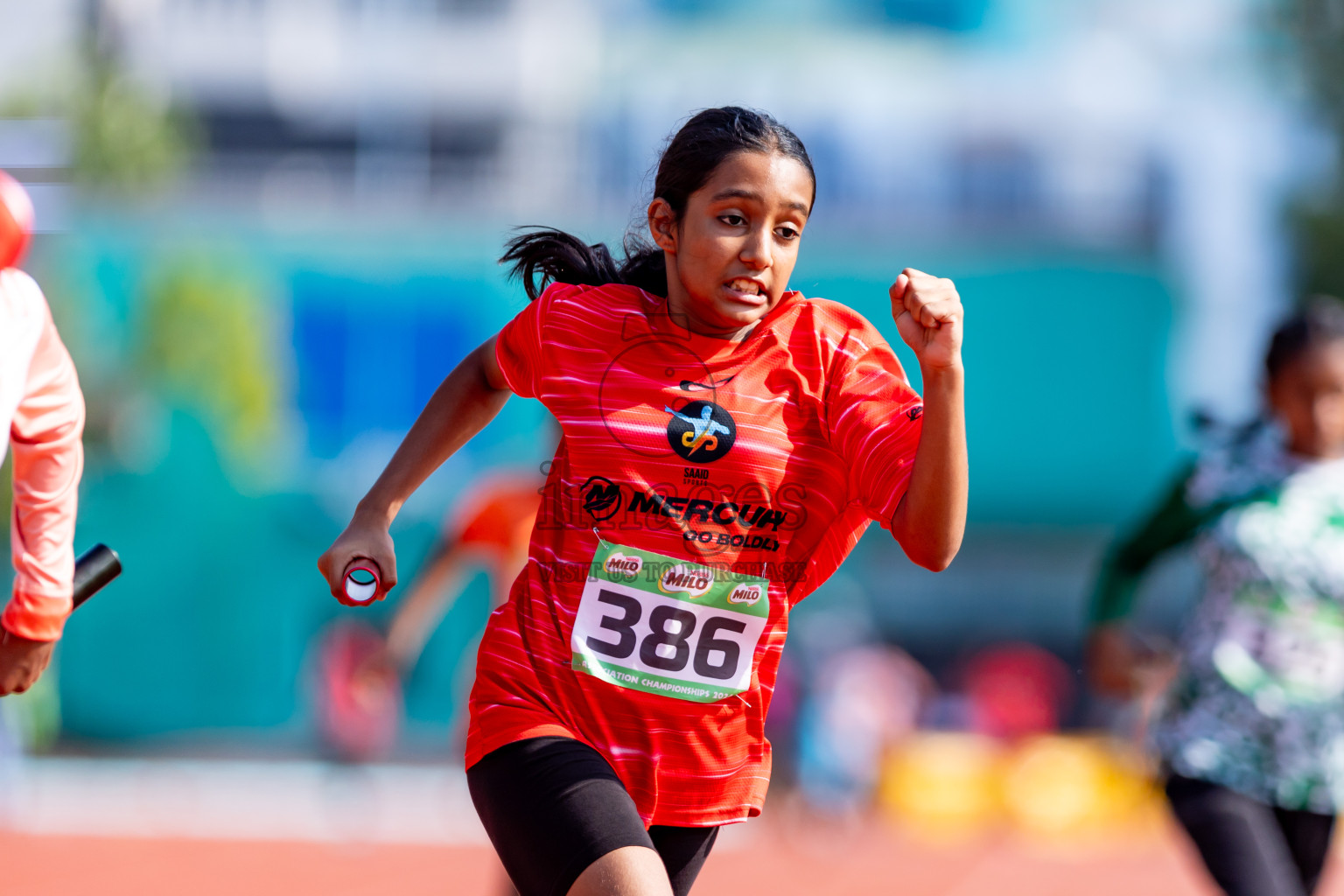 Day 4 of MILO Athletics Association Championship was held on Friday, 8th May 2024 in Male', Maldives. Photos: Nausham Waheed