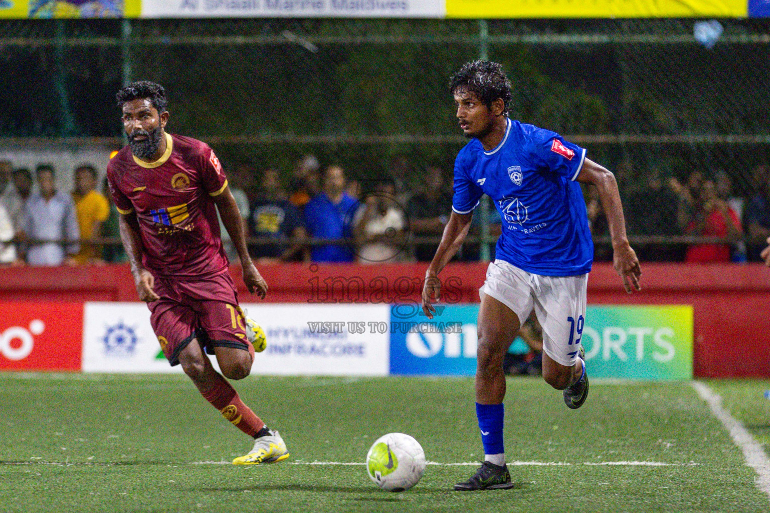 V Keyodhoo vs ADh Mahibadhoo on Day 34 of Golden Futsal Challenge 2024 was held on Monday, 19th February 2024, in Hulhumale', Maldives
Photos: Ismail Thoriq / images.mv