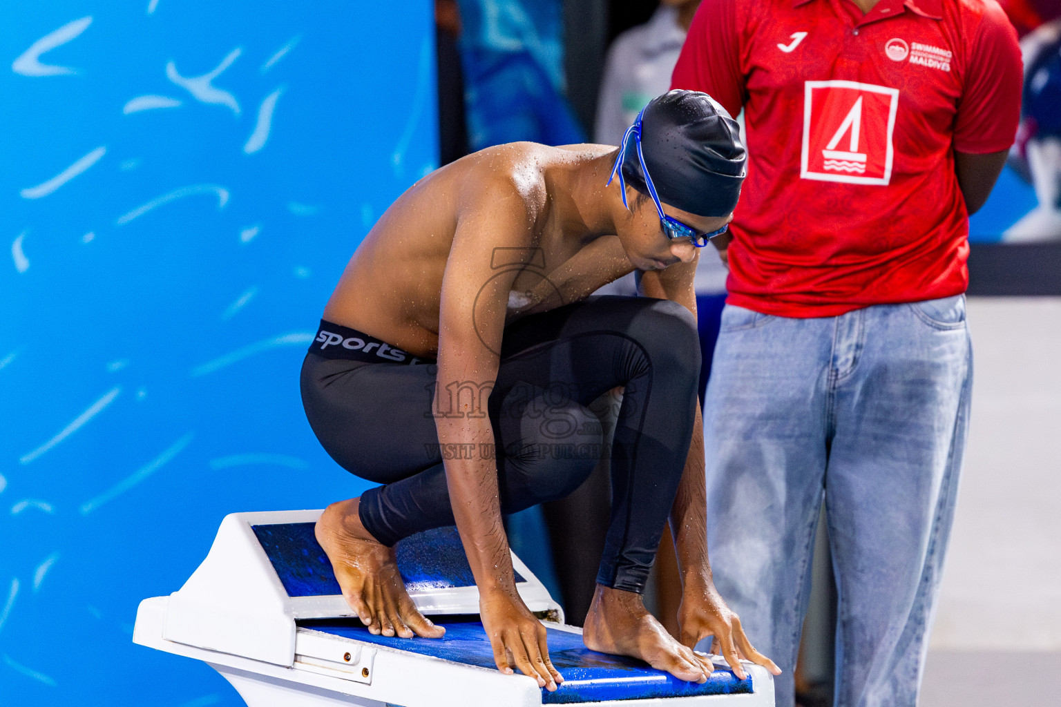 Day 2 of 20th Inter-school Swimming Competition 2024 held in Hulhumale', Maldives on Sunday, 13th October 2024. Photos: Nausham Waheed / images.mv