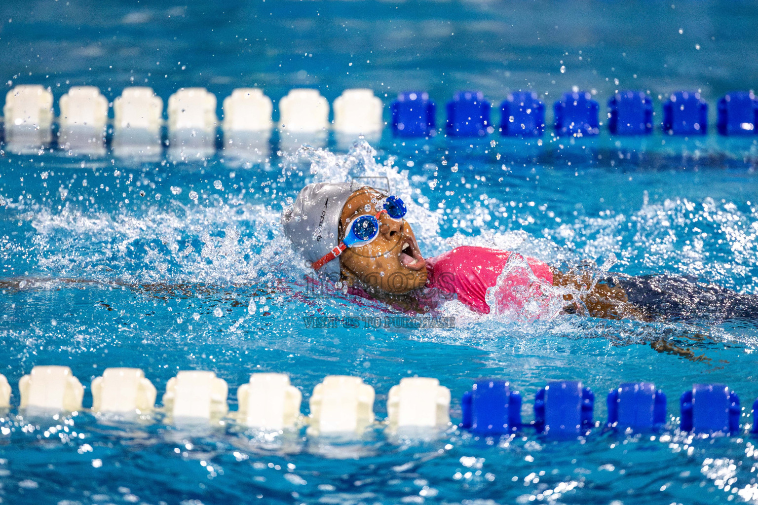 Day 4 of BML 5th National Swimming Kids Festival 2024 held in Hulhumale', Maldives on Thursday, 21st November 2024. Photos: Nausham Waheed / images.mv