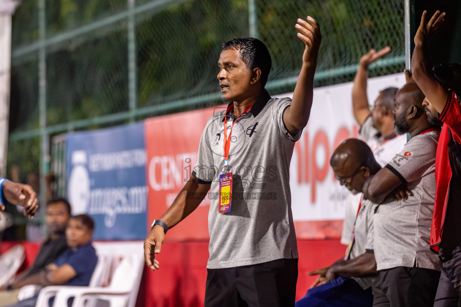 STELCO RC vs Customs RC in Club Maldives Cup 2024 held in Rehendi Futsal Ground, Hulhumale', Maldives on Tuesday, 24th September 2024. 
Photos: Hassan Simah / images.mv