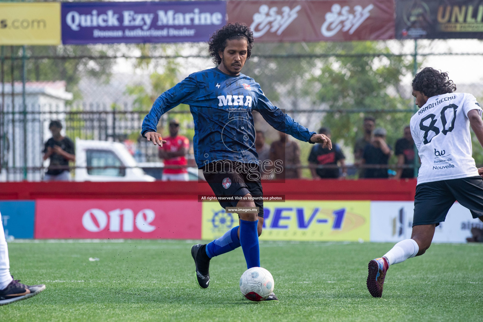 SH. Maroshi vs SH. Kanditheem in Day 7 of Golden Futsal Challenge 2023 on 11 February 2023 in Hulhumale, Male, Maldives