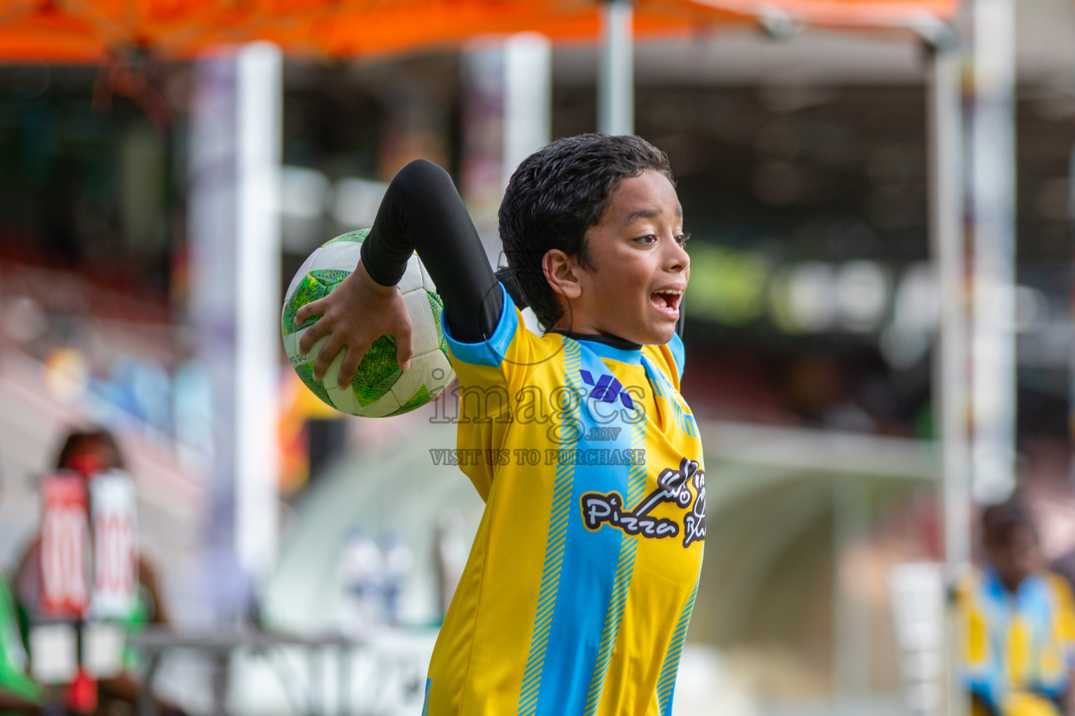 Day 2 of Under 10 MILO Academy Championship 2024 was held at National Stadium in Male', Maldives on Friday, 27th April 2024. Photos: Mohamed Mahfooz Moosa / images.mv