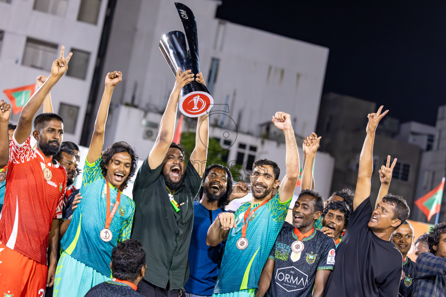 WAMCO vs RRC in the Final of Club Maldives Cup 2024 was held in Rehendi Futsal Ground, Hulhumale', Maldives on Friday, 18th October 2024. Photos: Ismail Thoriq / images.mv