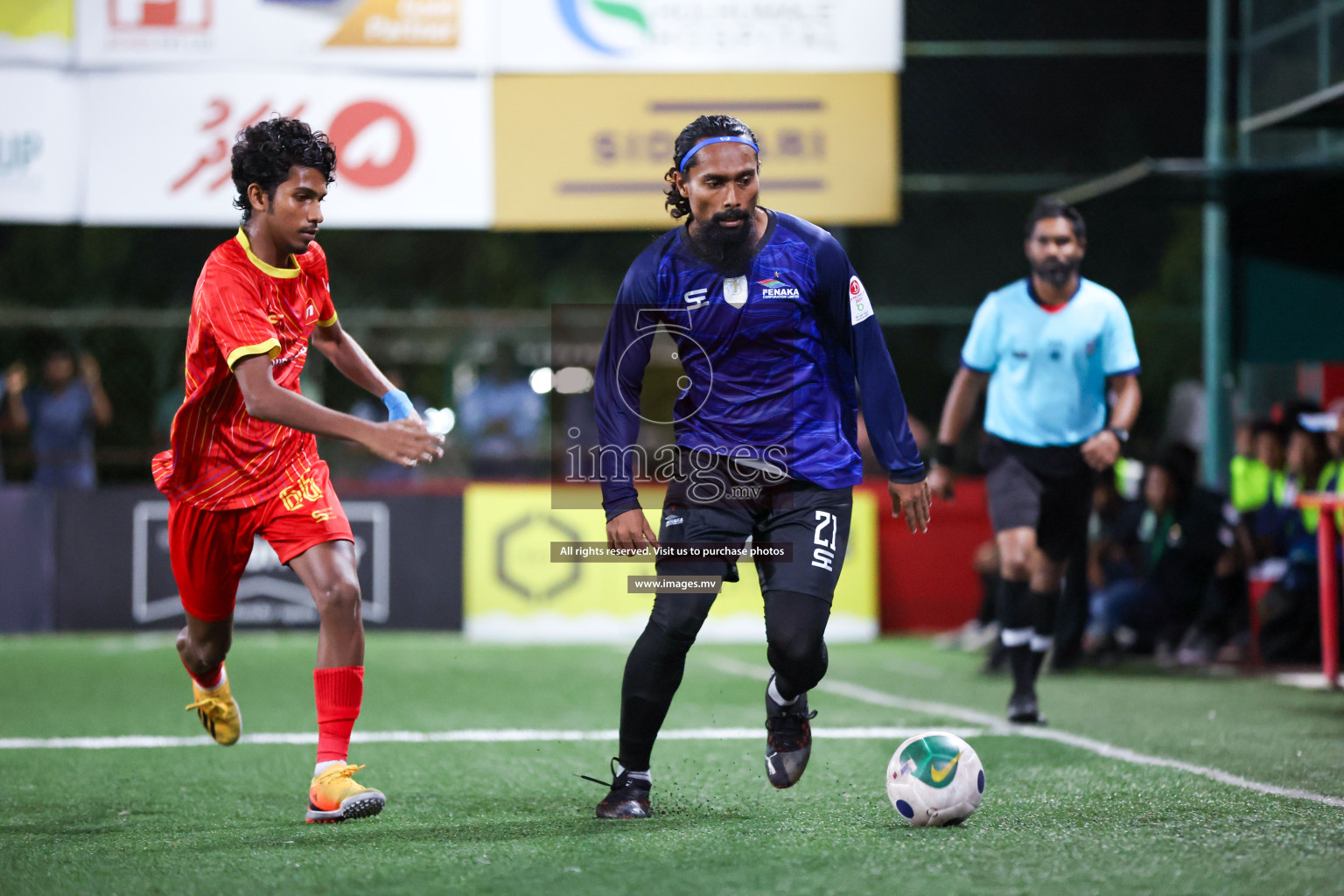 Team Fenaka vs Medianet in Club Maldives Cup 2023 held in Hulhumale, Maldives, on Sunday, 23rd July 2023 Photos: Nausham Waheed/ images.mv