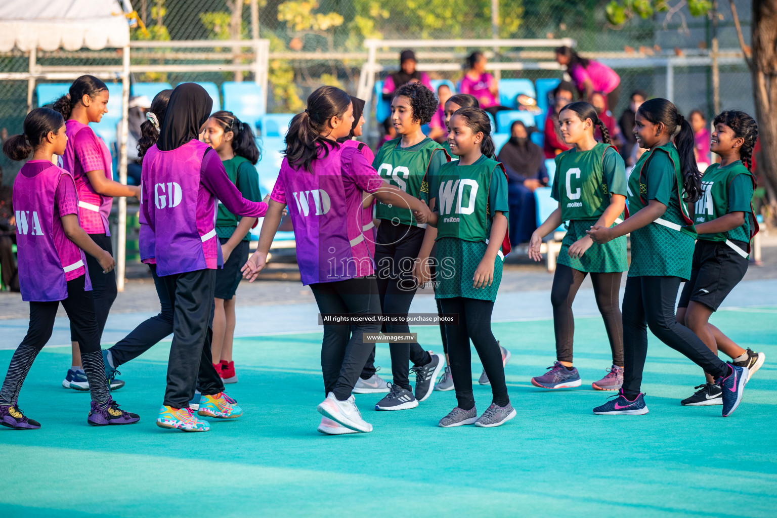 Day 8 of Junior Netball Championship 2022 on 11th March 2022 held in Male', Maldives. Photos by Nausham Waheed & Hassan Simah