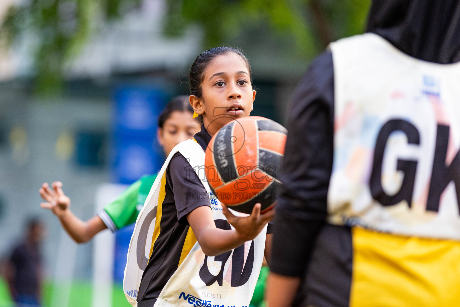 Day 3 of Nestle' Kids Netball Fiesta 2023 held in Henveyru Stadium, Male', Maldives on Saturday, 2nd December 2023. Photos by Nausham Waheed / Images.mv