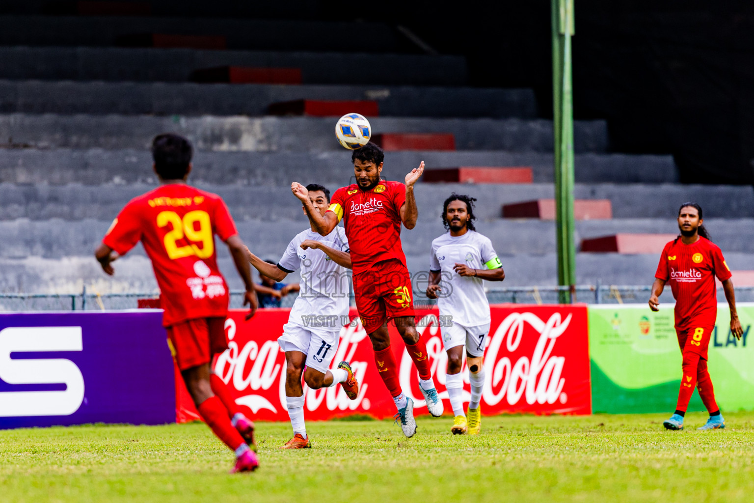 Club Green Streets vs Victory Sports Club in Dhivehi Premier League 2025/26 held in National Football Stadium, Male', Maldives on Thursday, 25th September 2025. Photos: Areef Adam / Images.mv