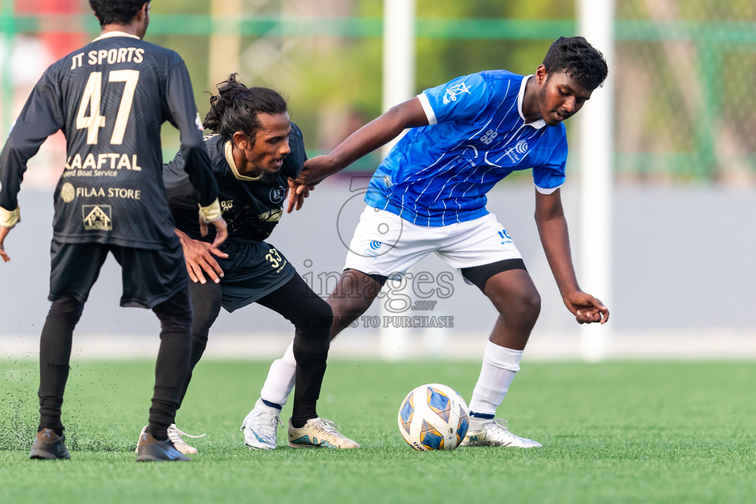 JT Sports vs Chester Academy from Manadhoo Council Cup 2024 in N Manadhoo Maldives on Sunday, 18th February 2023. Photos: Nausham Waheed / images.mv