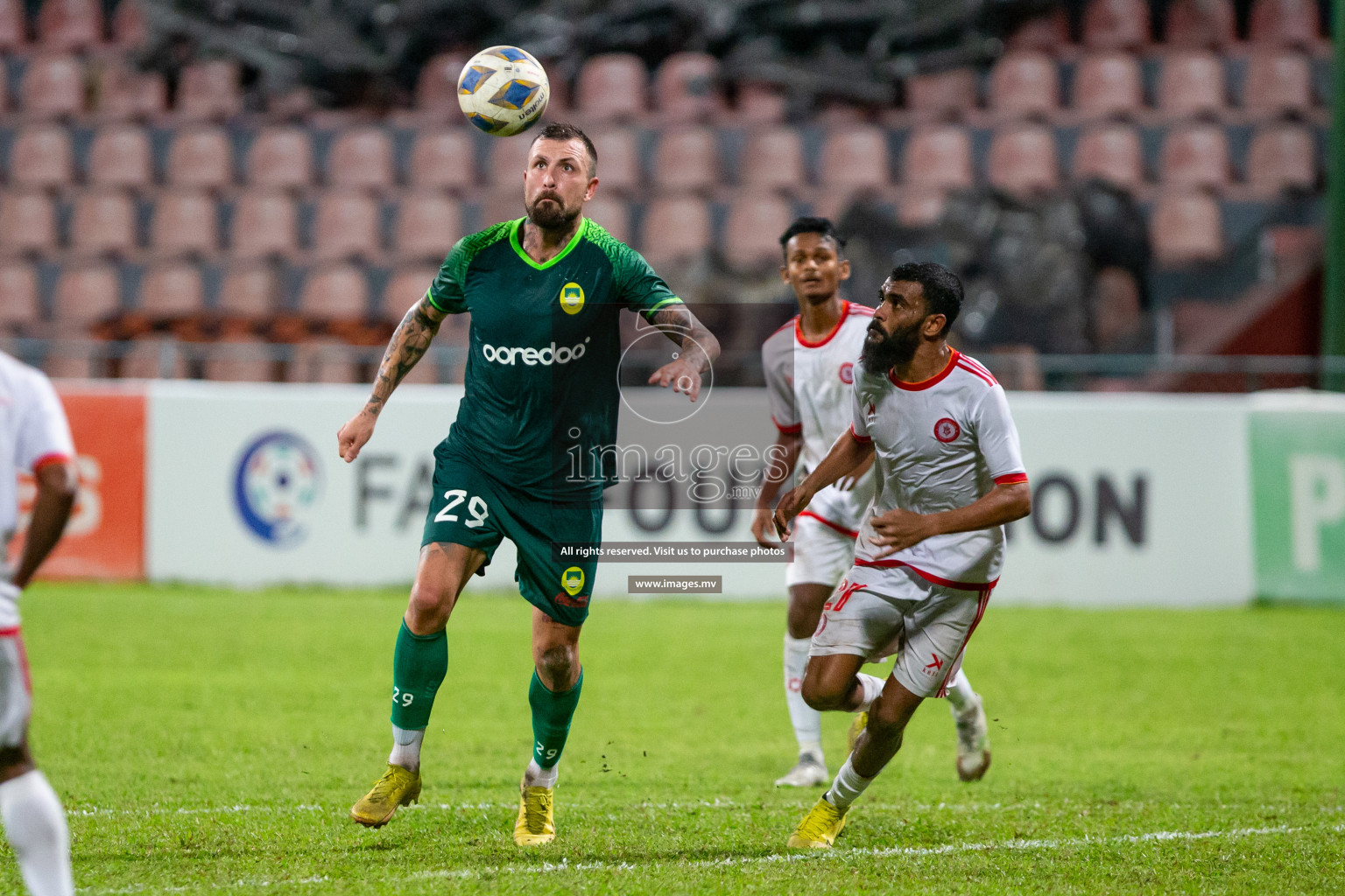 Maziya Sports & Recreation vs Buru Sports Club in President's Cup 2023, held on 20 April 2023 in National Football Stadium, Male', Maldives Photos: Hassan Simah, Mohamed Mahfooz