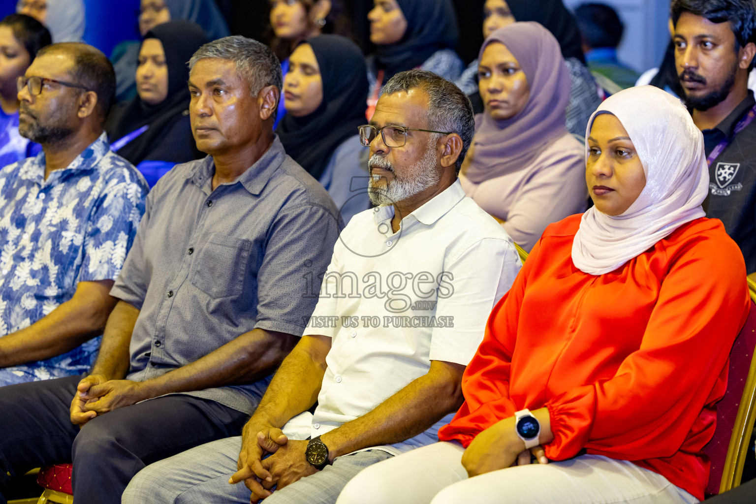 Day 1 of 25th Milo Inter-School Netball Tournament was held in Social Center at Male', Maldives on Thursday, 8th August 2024. Photos: Nausham Waheed / images.mv