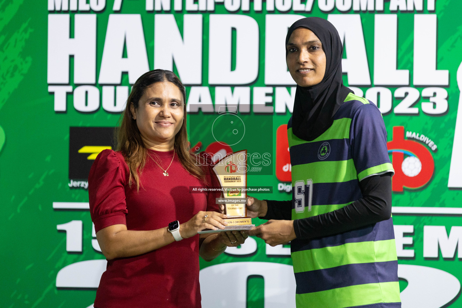 1st Division Final of 7th Inter-Office/Company Handball Tournament 2023, held in Handball ground, Male', Maldives on Monday, 24th October 2023 Photos: Nausham Waheed/ Images.mv