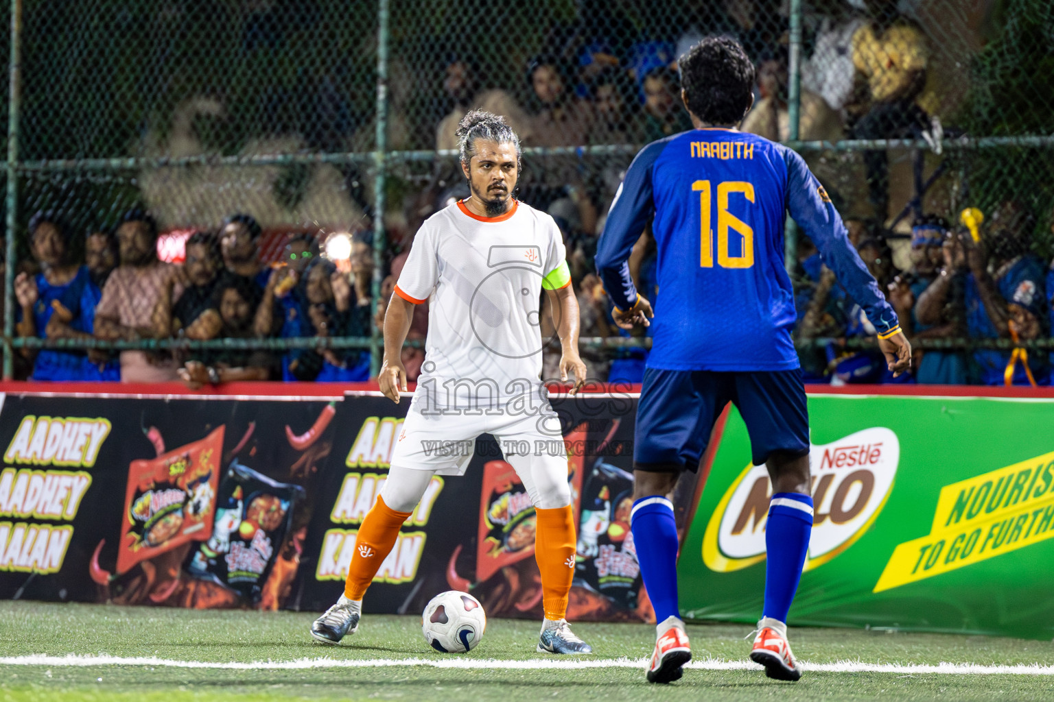 Customs RC vs Dhiraagu in Club Maldives Cup 2024 held in Rehendi Futsal Ground, Hulhumale', Maldives on Saturday, 28th September 2024. Photos: Ismail Thoriq / images.mv