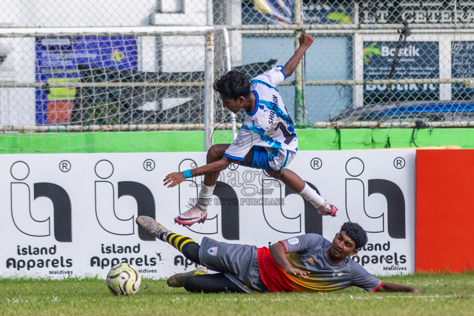 Club Eagles vs Super United Sports  in Day 12 of Dhivehi Youth League 2024 held at Henveiru Stadium on Wednesday , 18th December 2024. Photos: Shuu Abdul Sattar