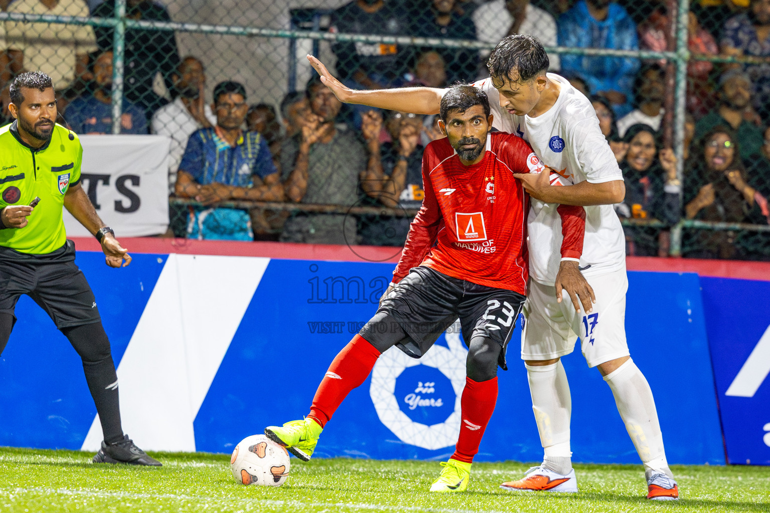 BML vs Club TTS in Day 9 of Club Maldives Cup 2025 was held in Rehendhi Futsal Ground, Hulhumale', Maldives on Thursday, 9th October 2025. Photos: Ismail Thoriq / images.mv