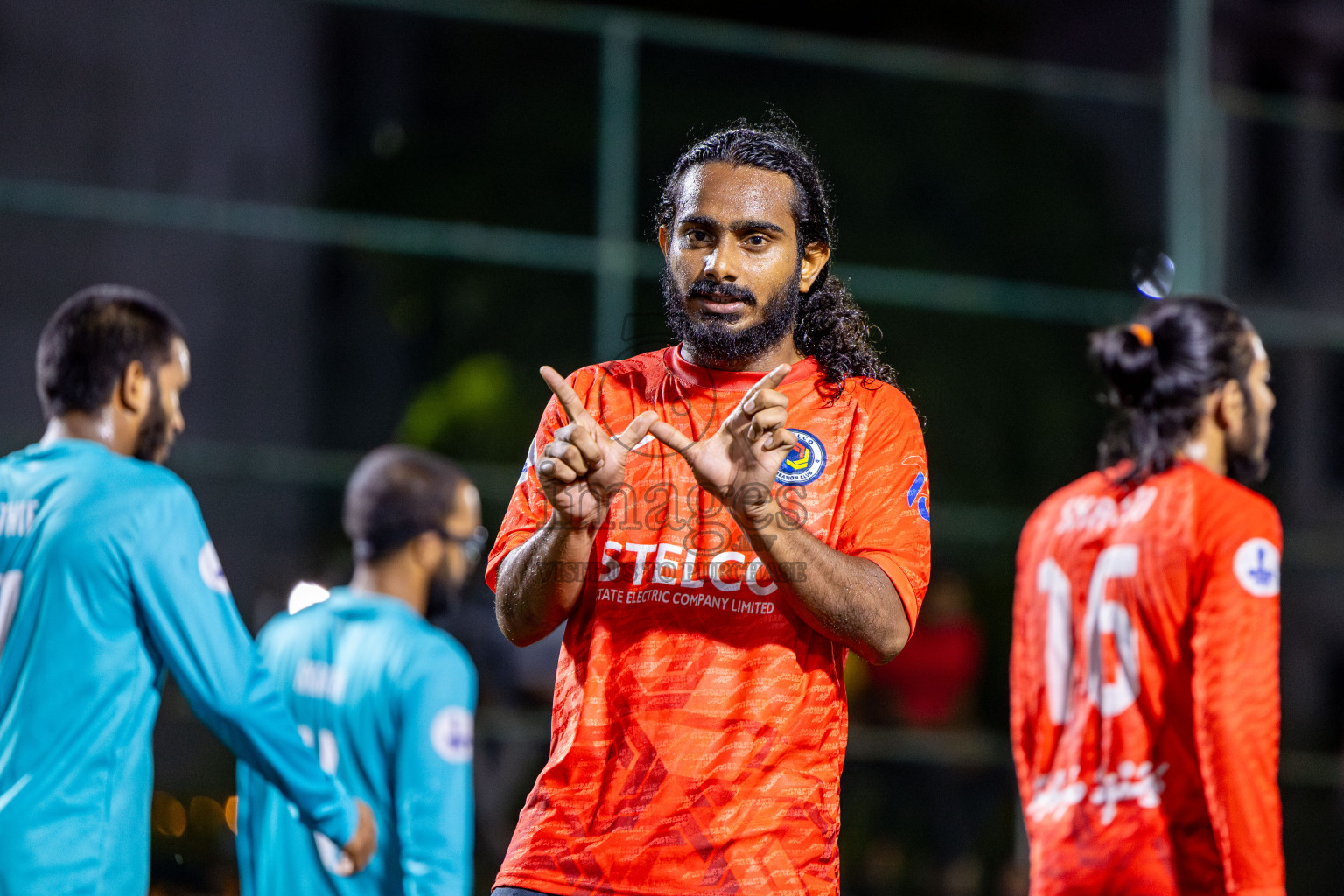 STELCO RC vs Club Hajj in Day 14 of Office League 2025 was held on Tuesday, 29th April 2025 in Hulhumale', Maldives. Photos: Nausham Waheed / images.mv