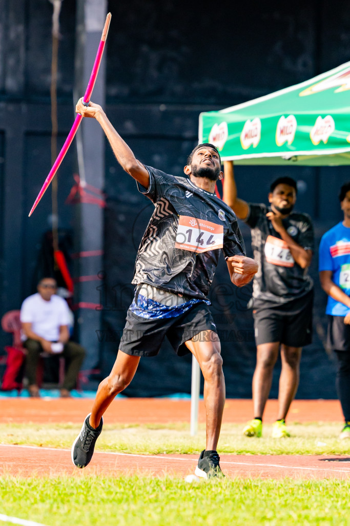 Day 1 of National Athletics Championship 2025 was held at Ekuveni Running Ground in Male', Maldives on Thursday, 14th August 2025. Photos: Nausham Waheed / images.mv
