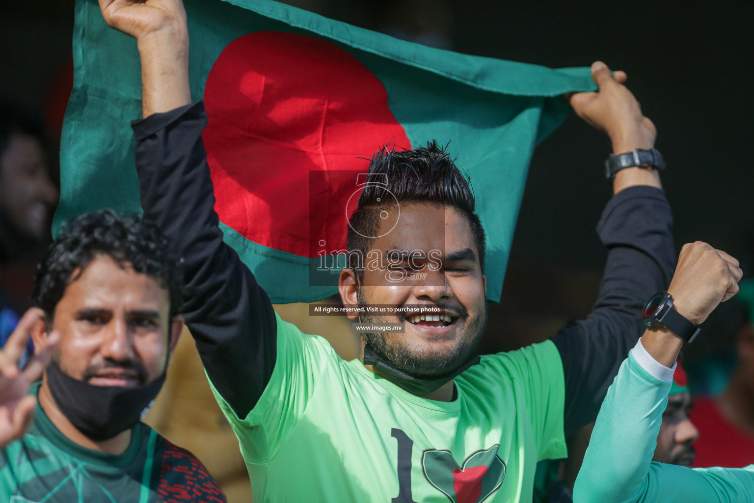 Bangladesh vs Nepal in SAFF Championship 2021 held on 13th October 2021 in Galolhu National Stadium, Male', Maldives