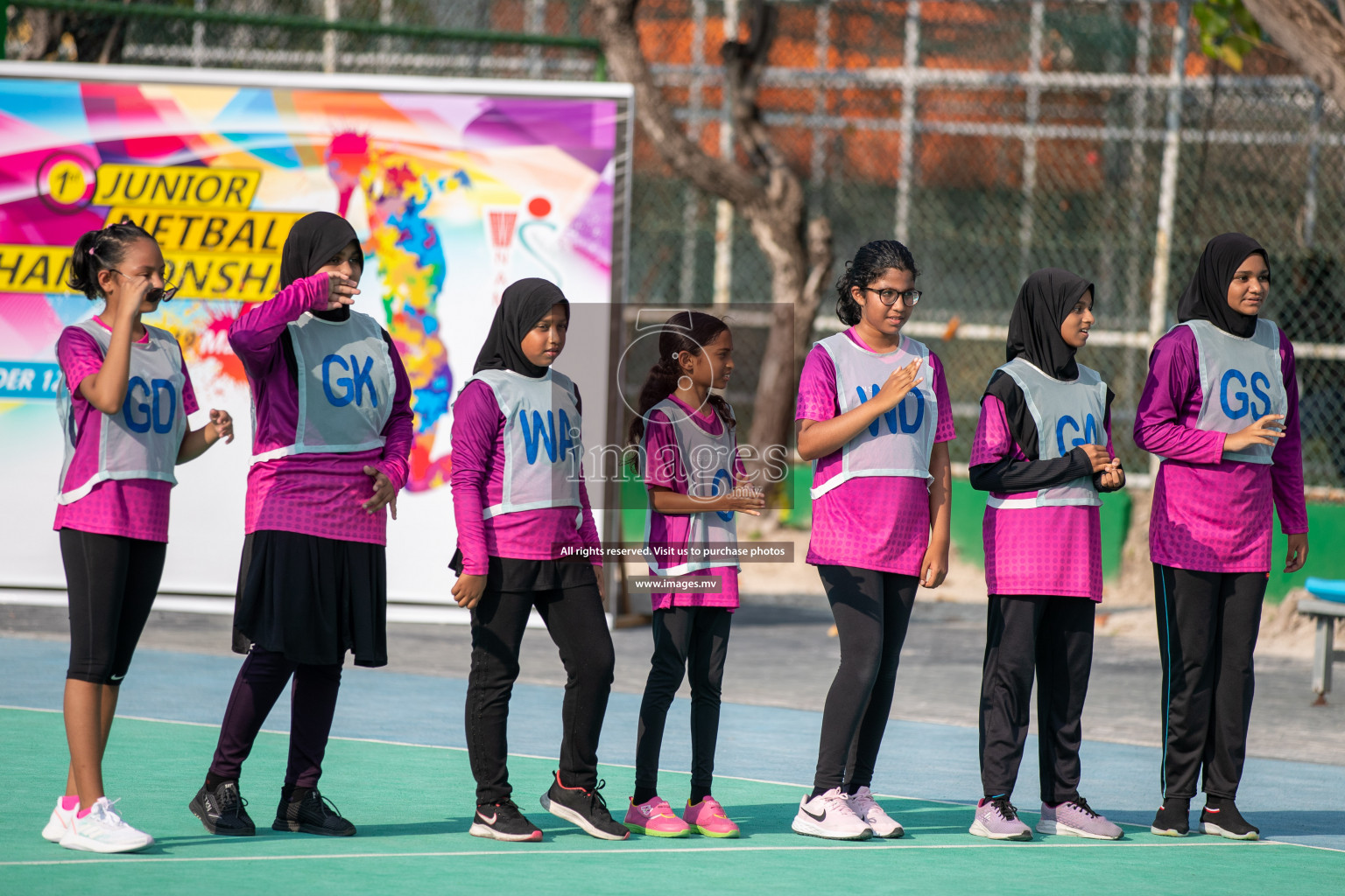 Day 7 of Junior Netball Championship 2022 on 11th March 2022 held in Male', Maldives. Photos by Nausham Waheed & Hassan Simah