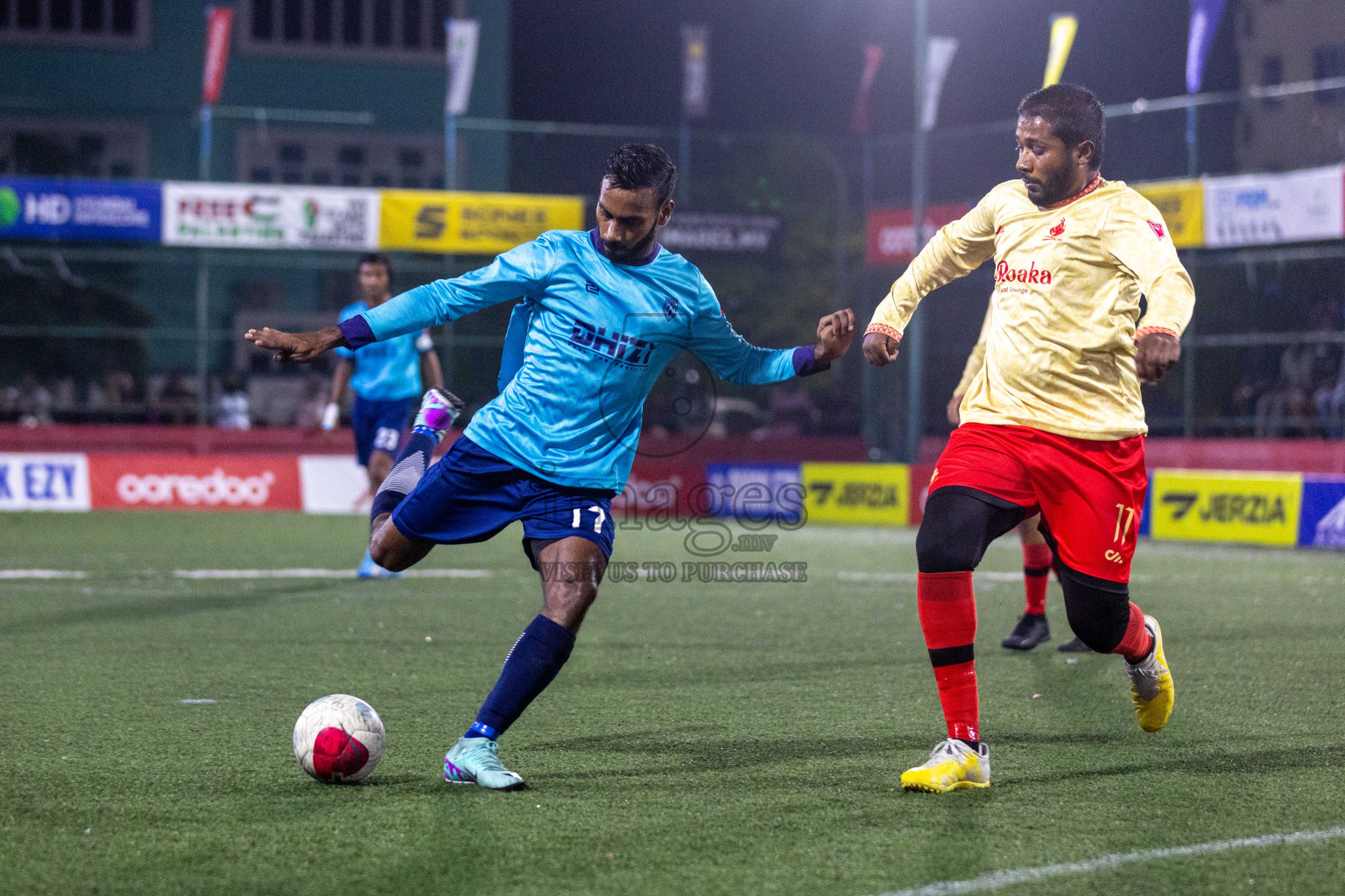 L Mundoo vs L Maamendhoo in Day 16 of Golden Futsal Challenge 2024 was held on Tuesday, 30th January 2024, in Hulhumale', Maldives Photos: Nausham Waheed / images.mv