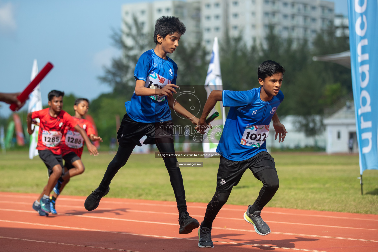 Day four of Inter School Athletics Championship 2023 was held at Hulhumale' Running Track at Hulhumale', Maldives on Wednesday, 18th May 2023. Photos:  Nausham Waheed / images.mv