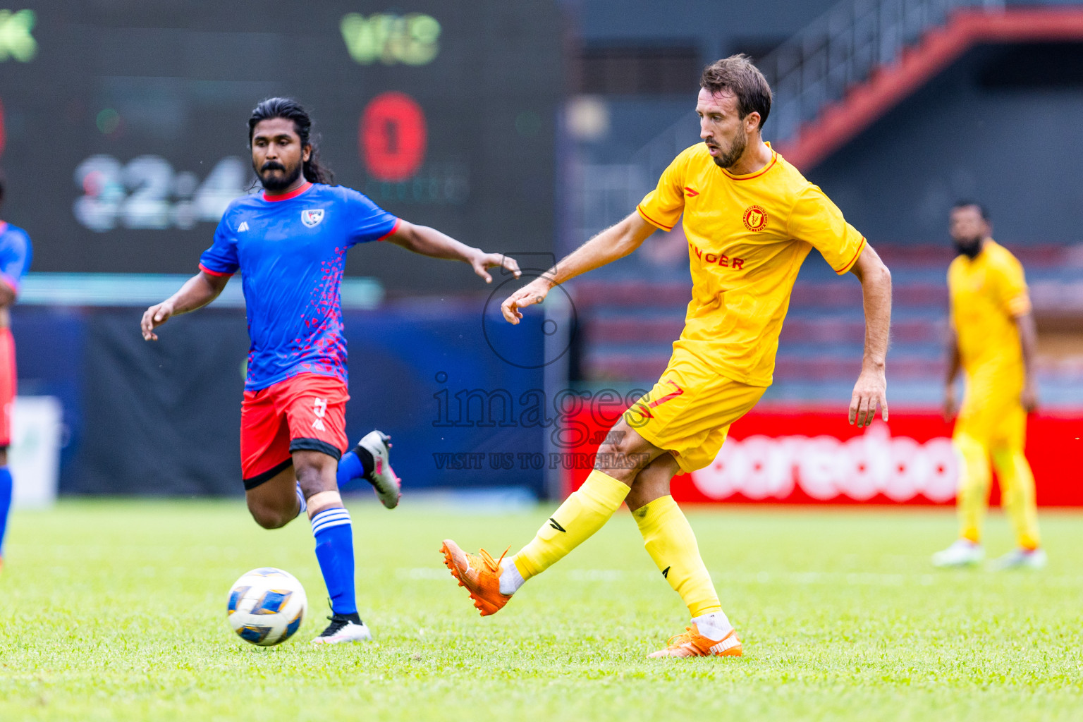 Club P.K vs Victory Sports Club in Day 3 of Second Division 2023 in Male' Maldives on Thursday, 28th December 2023. Photos: Nausham Waheed / images.mv