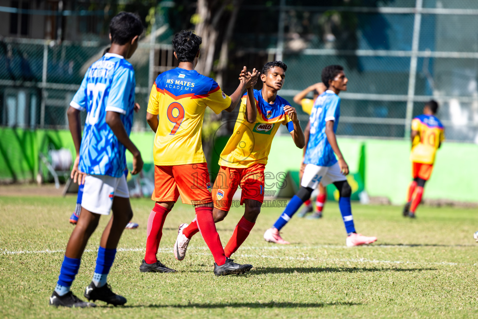 Day 4 of MILO Academy Championship 2024 (U-14) was held in Henveyru Stadium, Male', Maldives on Sunday, 3rd November 2024. 
Photos: Hassan Simah / Images.mv