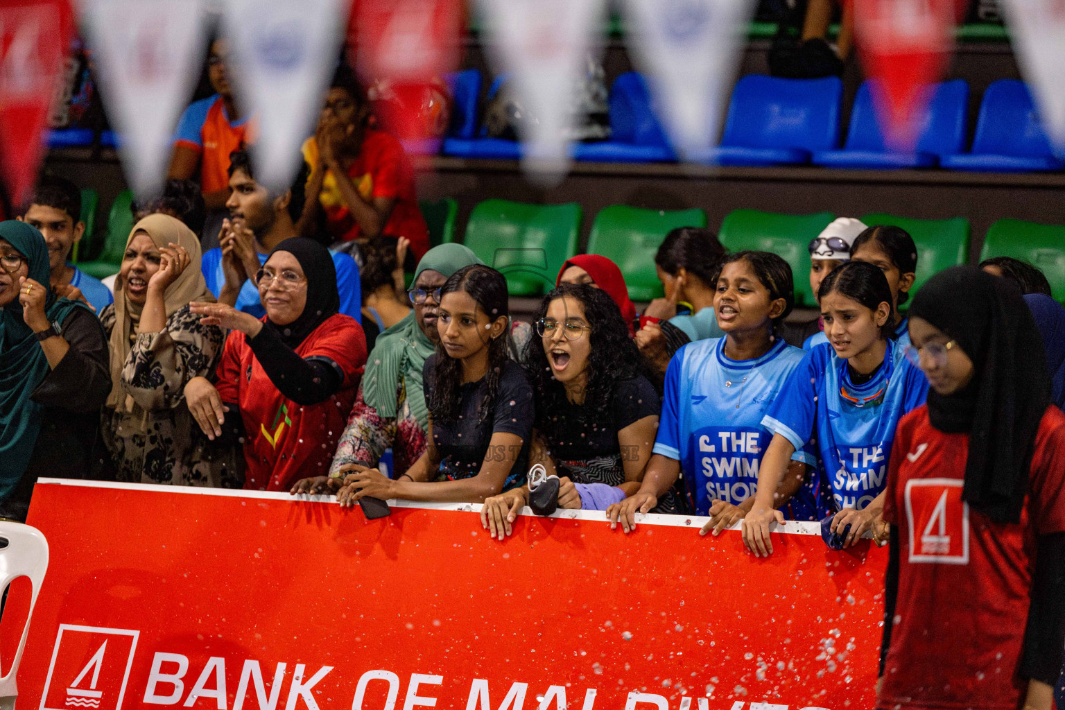 Day 4 of National Swimming Championship 2024 held in Hulhumale', Maldives on Monday, 16th December 2024. Photos: Hassan Simah / images.mv