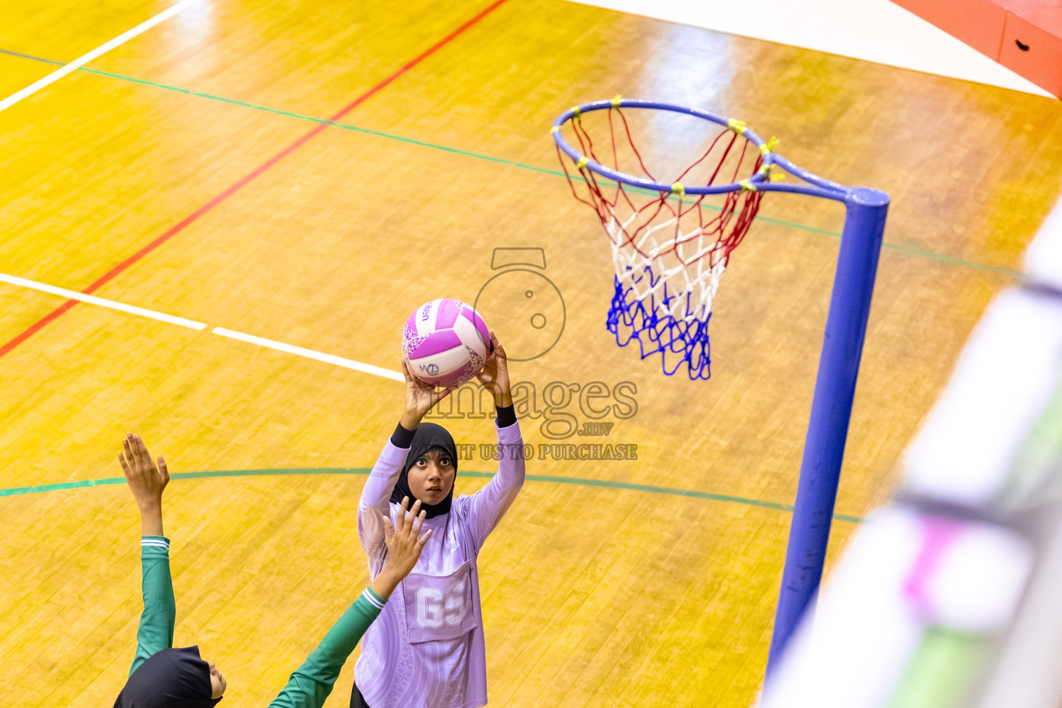 Day 15 of 26th Inter-School Netball Tournament 2025 was held in Social Center Indoor Hall on Wednesday, 5th November 2025. Photos: Mohamed Mahfooz Moosa, Raaif Yoosuf / images.mv