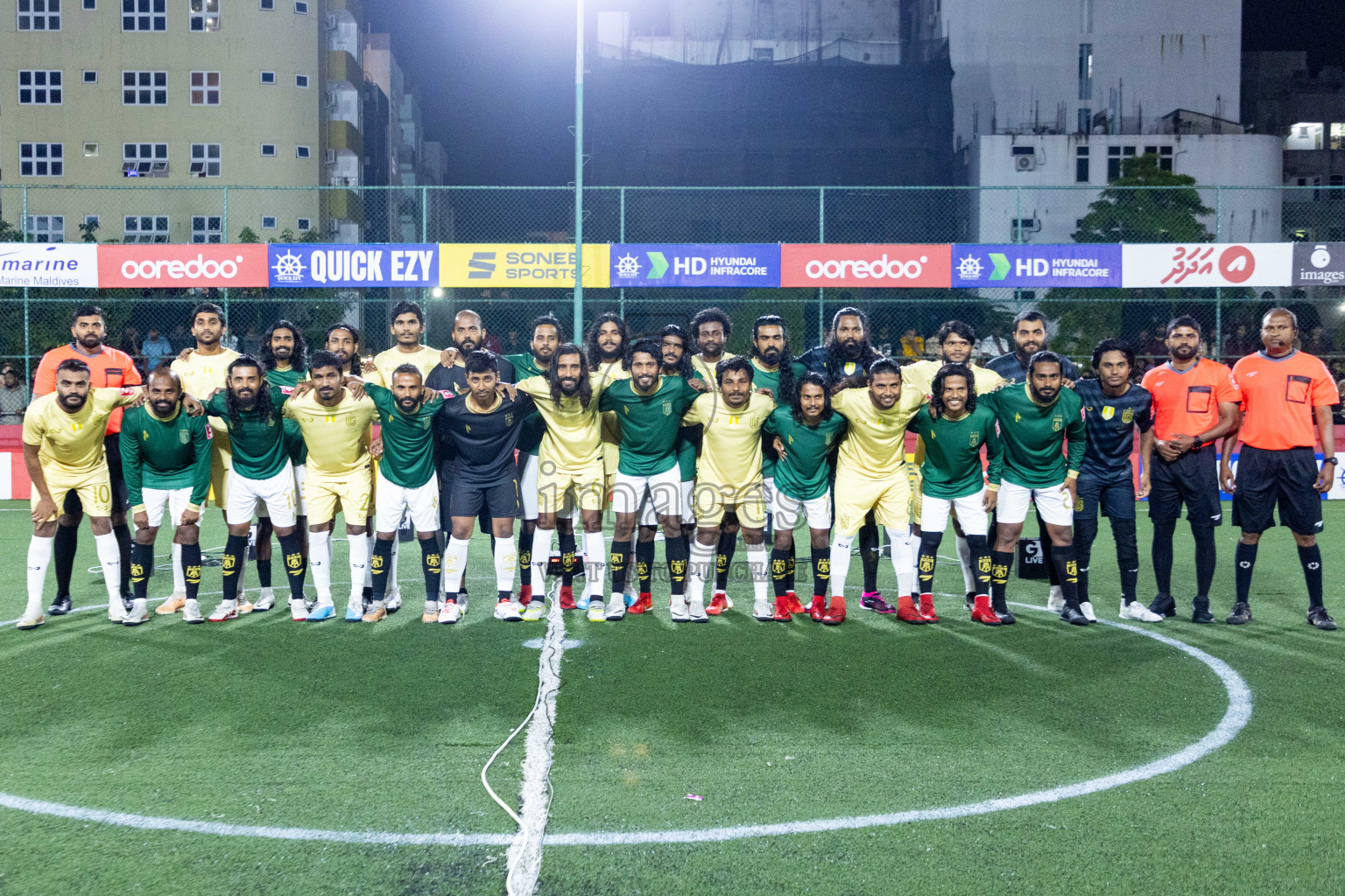 Opening of Golden Futsal Challenge 2024 with Charity Shield Match between L.Gan vs Th. Thimarafushi was held on Sunday, 14th January 2024, in Hulhumale', Maldives Photos: Nausham Waheed / images.mv