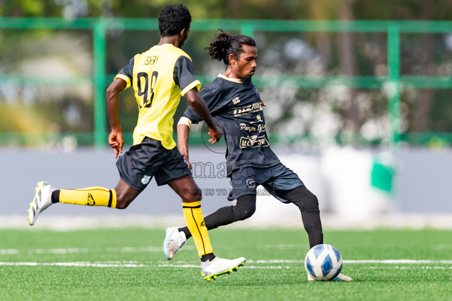 JT Sports vs Kanmathi Juniors from Final of Manadhoo Council Cup 2024 in N Manadhoo Maldives on Tuesday, 27th February 2023. Photos: Nausham Waheed / images.mv