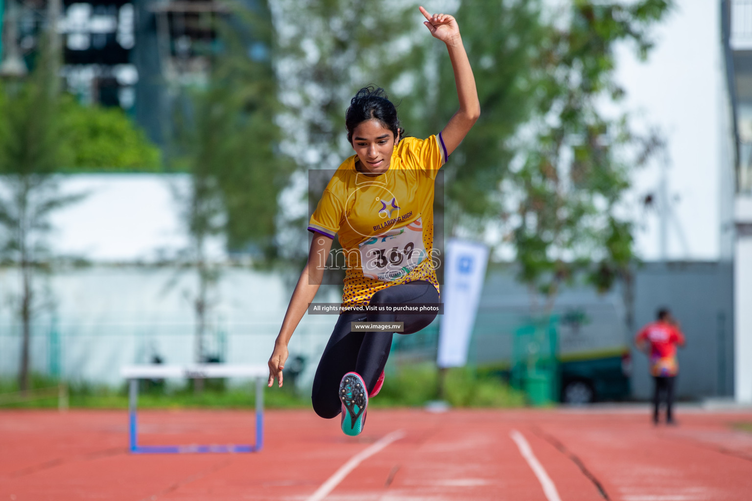 Day two of Inter School Athletics Championship 2023 was held at Hulhumale' Running Track at Hulhumale', Maldives on Sunday, 15th May 2023. Photos: Nausham Waheed / images.mv