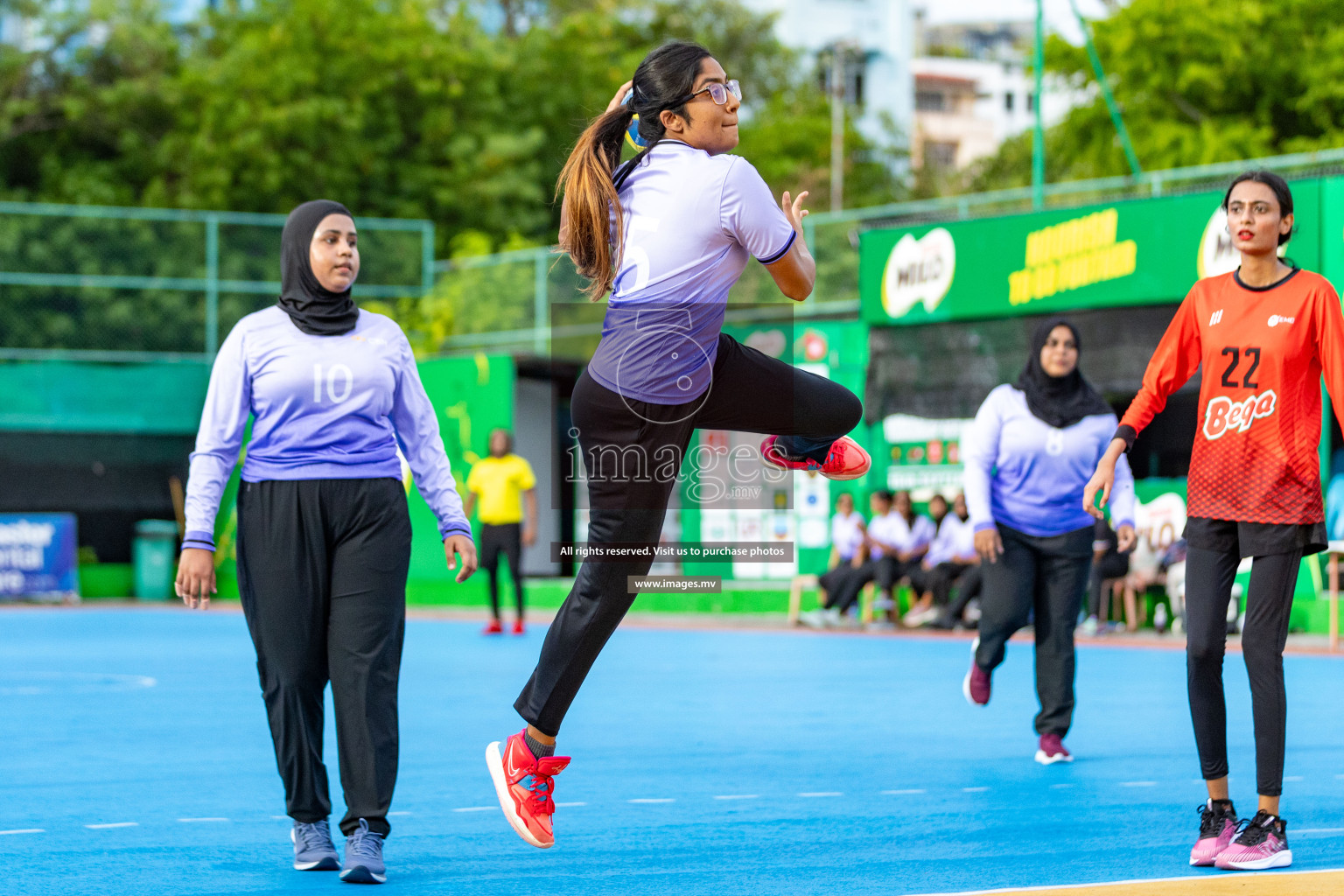 Day 4 of 7th Inter-Office/Company Handball Tournament 2023, held in Handball ground, Male', Maldives on Monday, 18th September 2023 Photos: Nausham Waheed/ Images.mv