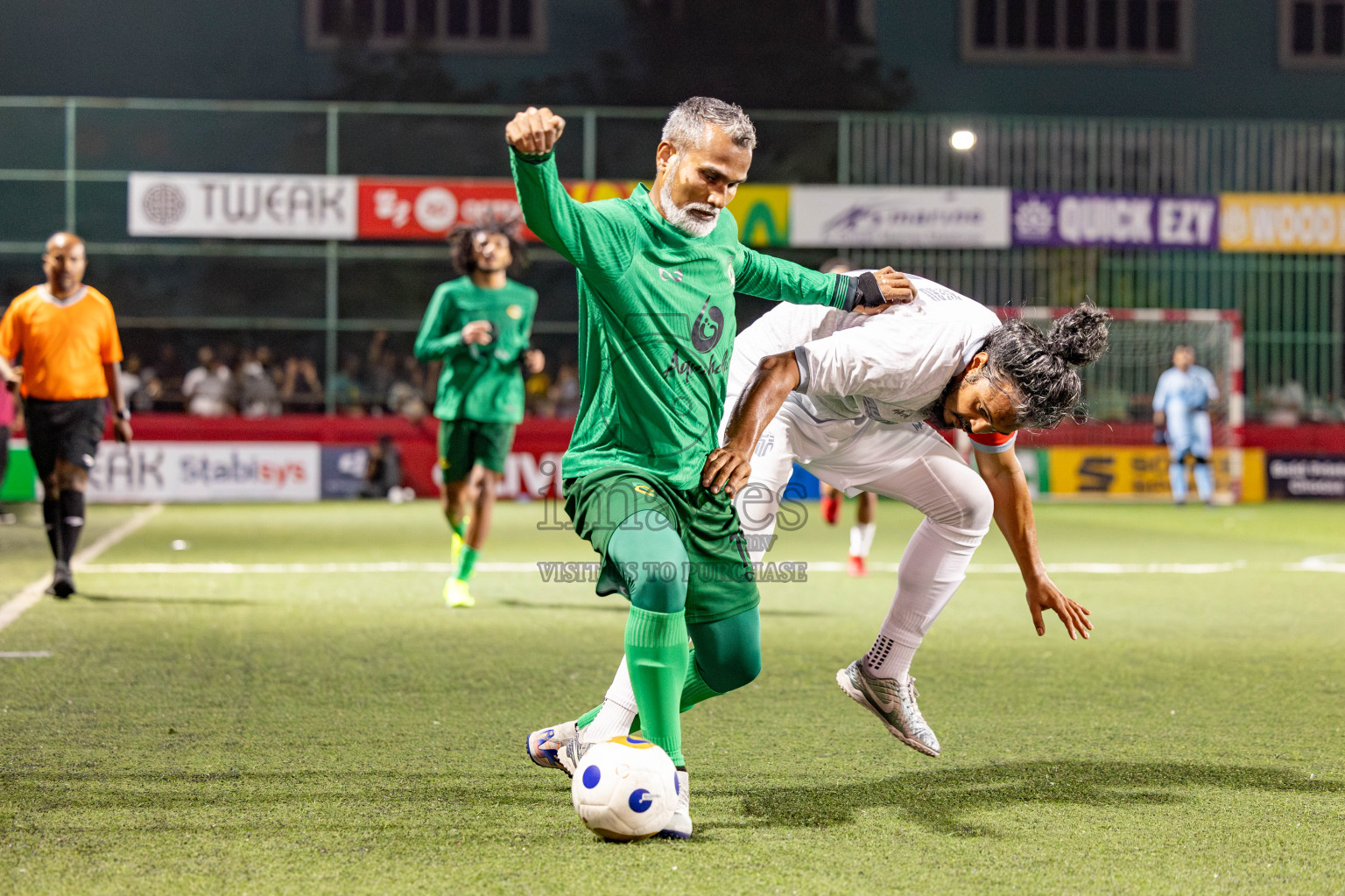 HA. Vashfaru vs HA. Utheemu in Day 1 of Golden Futsal Challenge 2025 on Sunday, 5th January 2025, in Hulhumale', Maldives 
Photos: Nausham Waheed / images.mv