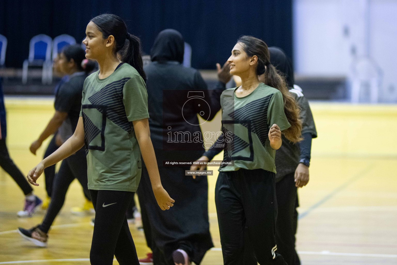 Milo National Netball Tournament 29th November 2021 at Social Center Indoor Court, Male, Maldives. Photos: Maanish/ Images Mv