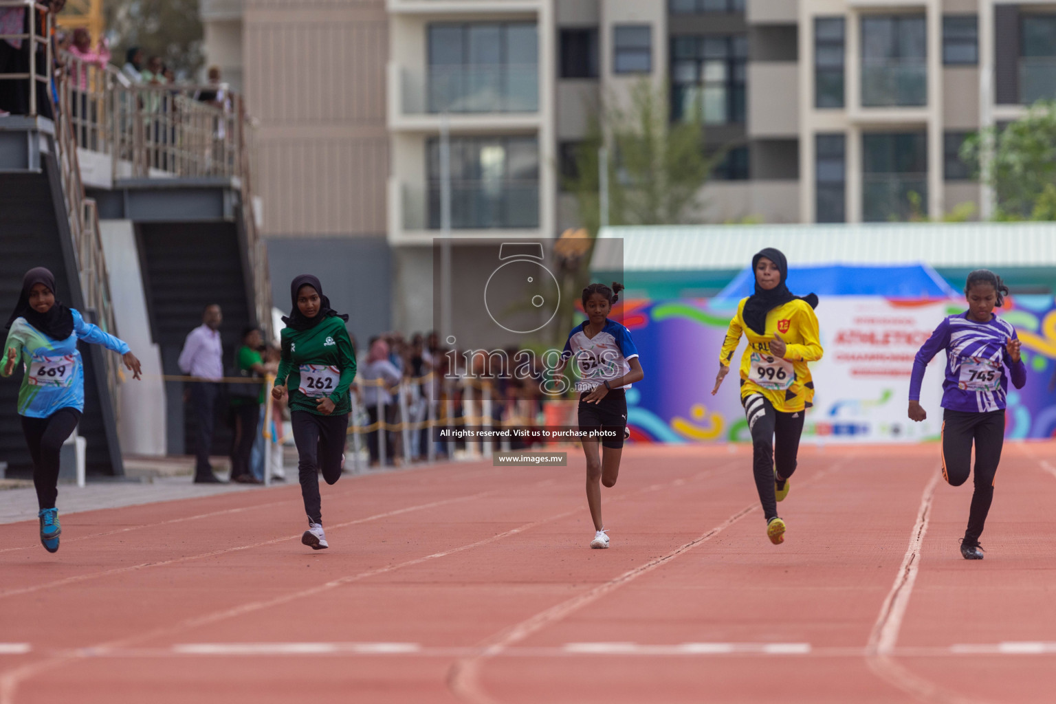 Day three of Inter School Athletics Championship 2023 was held at Hulhumale' Running Track at Hulhumale', Maldives on Tuesday, 16th May 2023. Photos: Shuu / Images.mv