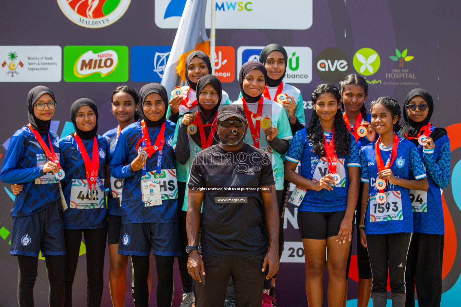 Final Day of Inter School Athletics Championship 2023 was held in Hulhumale' Running Track at Hulhumale', Maldives on Friday, 19th May 2023. Photos: Mohamed Mahfooz Moosa / images.mv