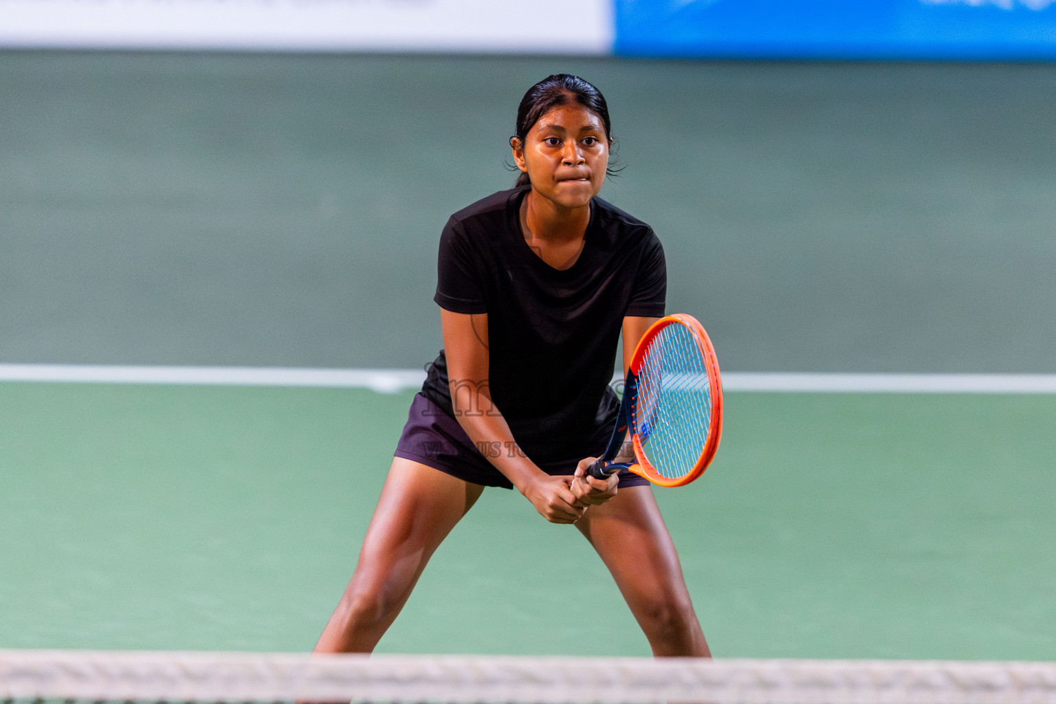 Day 2 of ATF Maldives Junior Open Tennis was held in Male' Tennis Court, Male', Maldives on Tuesday, 10th December 2024. Photos: Nausham Waheed / images.mv