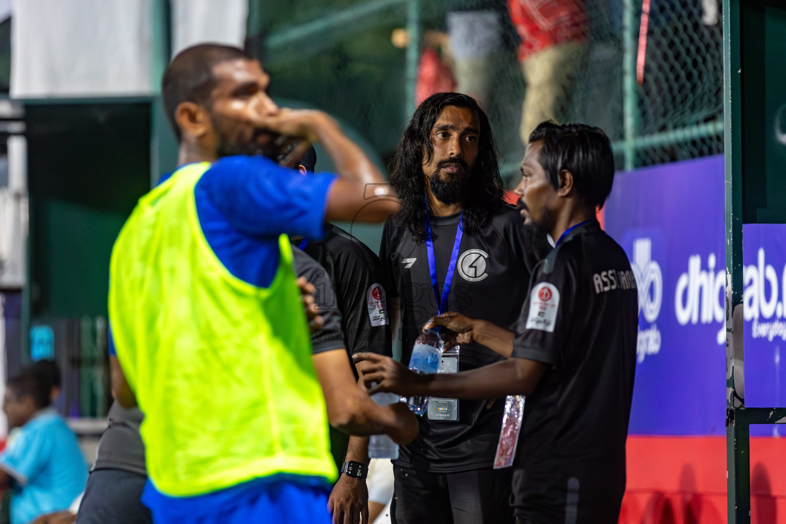 Team Allied vs Club HDC in Club Maldives Cup 2024 held in Rehendi Futsal Ground, Hulhumale', Maldives on Friday, 27th September 2024. 
Photos: Hassan Simah / images.mv