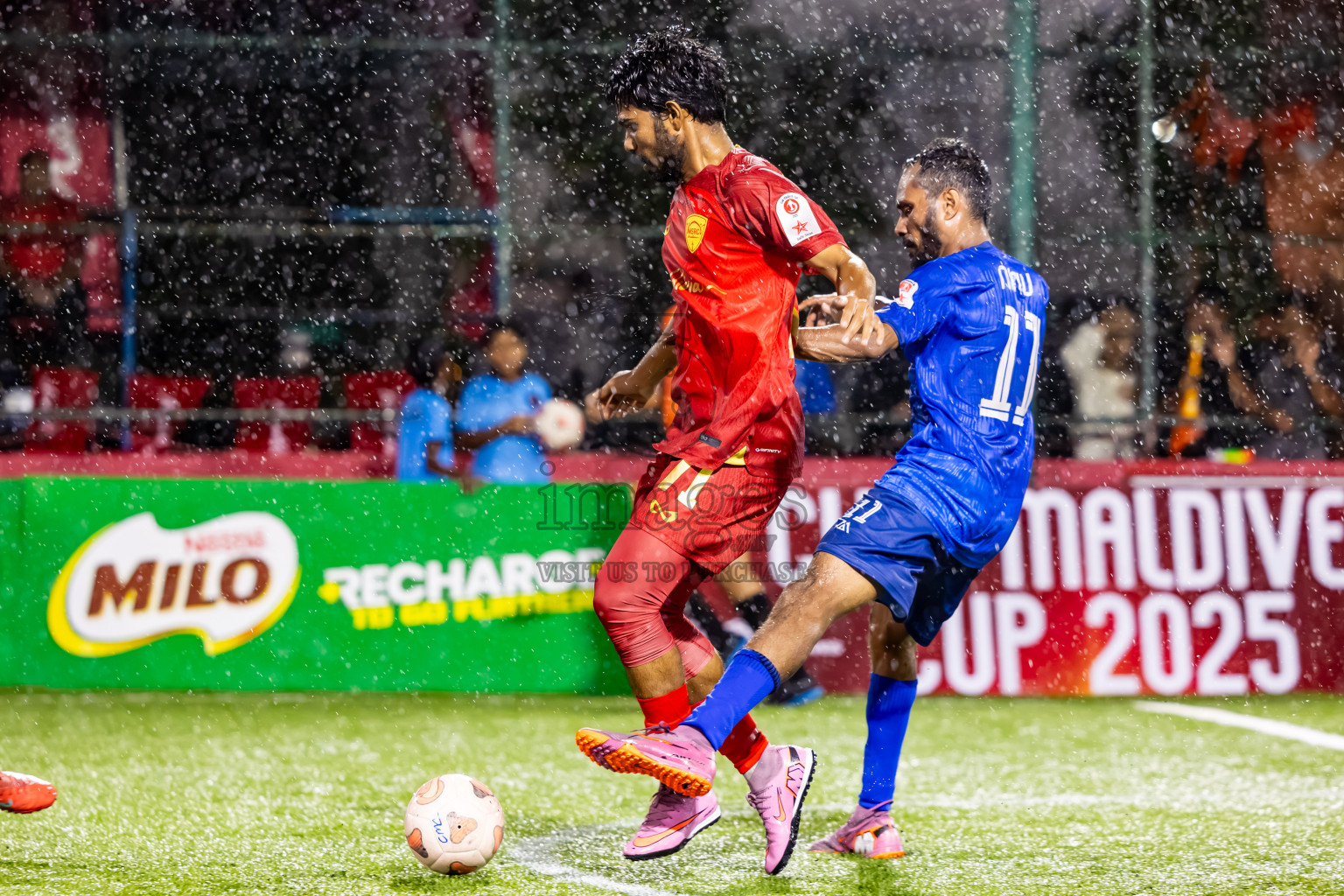 Maldivian vs FSM in Day 2 of Club Maldives Cup 2025 was held in Rehendi Futsal Ground, Hulhumale', Maldives on Monday, 29th September 2025. Photos: Nausham Waheed / images.mv