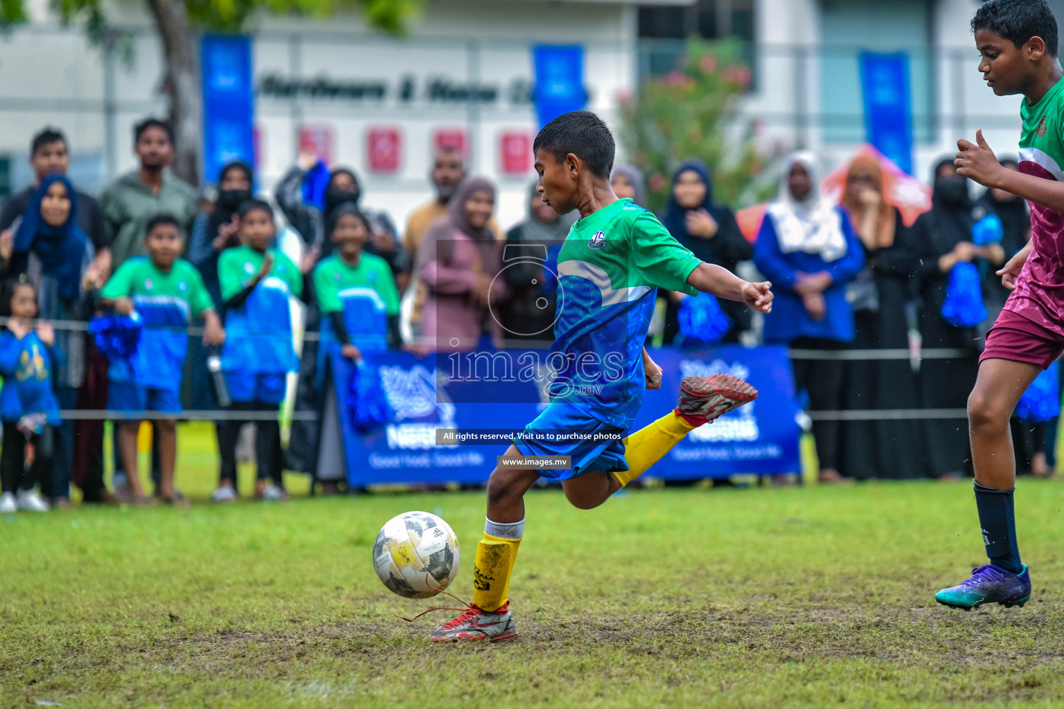 Day 4 of Milo Kids Football Fiesta 2022 was held in Male', Maldives on 22nd October 2022. Photos: Nausham Waheed/ images.mv