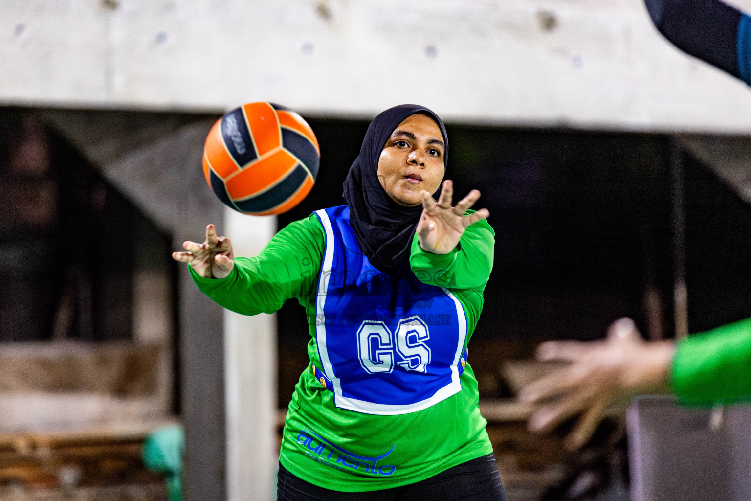 Day 1 of 23rd Netball Association Championship was held in Ekuveni Netball Court at Male', Maldives on Thursday, 27th April 2024. Photos: Nausham Waheed / images.mv