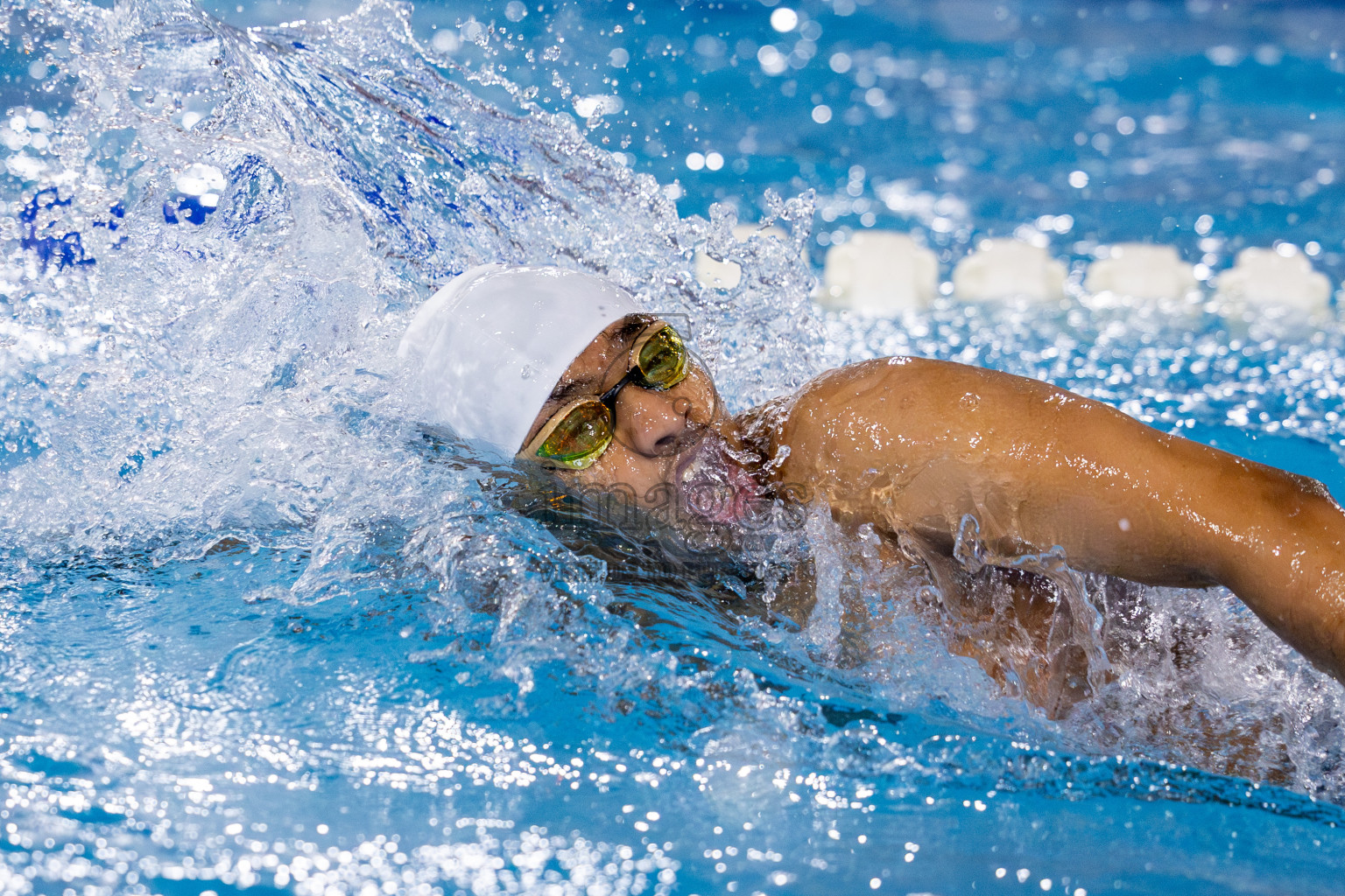 Day 4 of 20th Inter-school Swimming Competition 2024 held in Hulhumale', Maldives on Tuesday, 15th October 2024. Photos: Nausham Waheed / images.mv