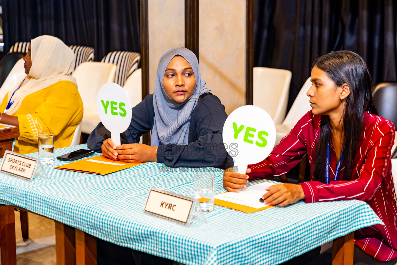 Annual General Meeting 2024 of Netball Association of Maldives was held on Thursday , 28th March 2024, in Male', Maldives Photos: Nausham Waheed / images.mv