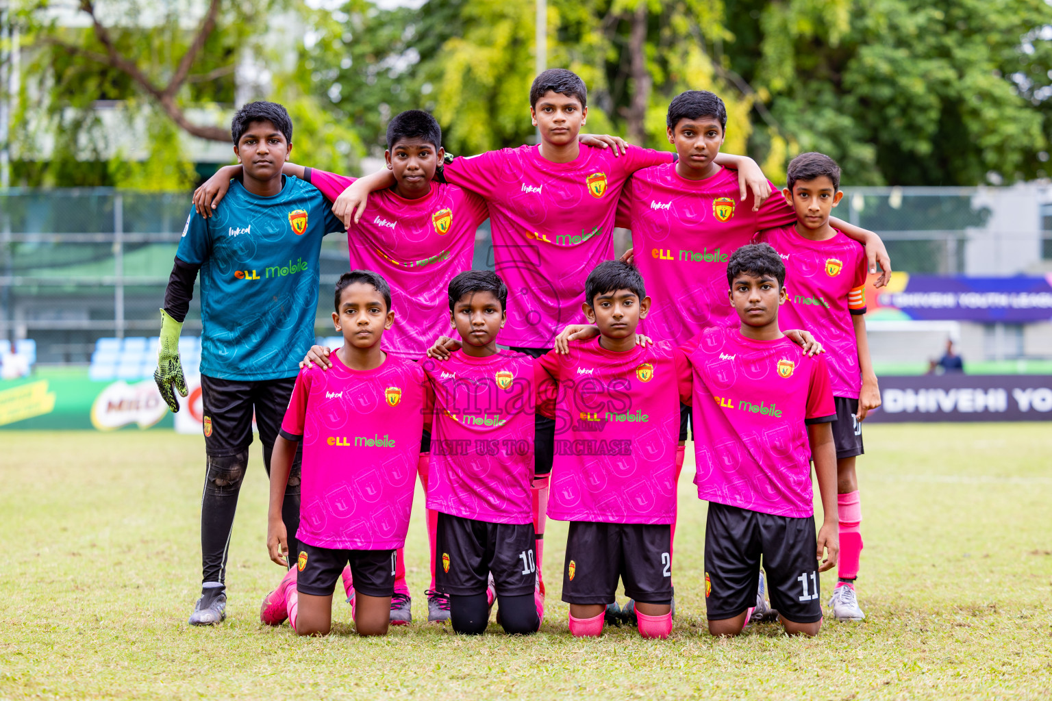 Club Eagles vs United Victory (U12) in Day 11 of Dhivehi Youth League 2024 held at Henveiru Stadium on Tuesday, 17th December 2024. Photos: Nausham Waheed / Images.mv