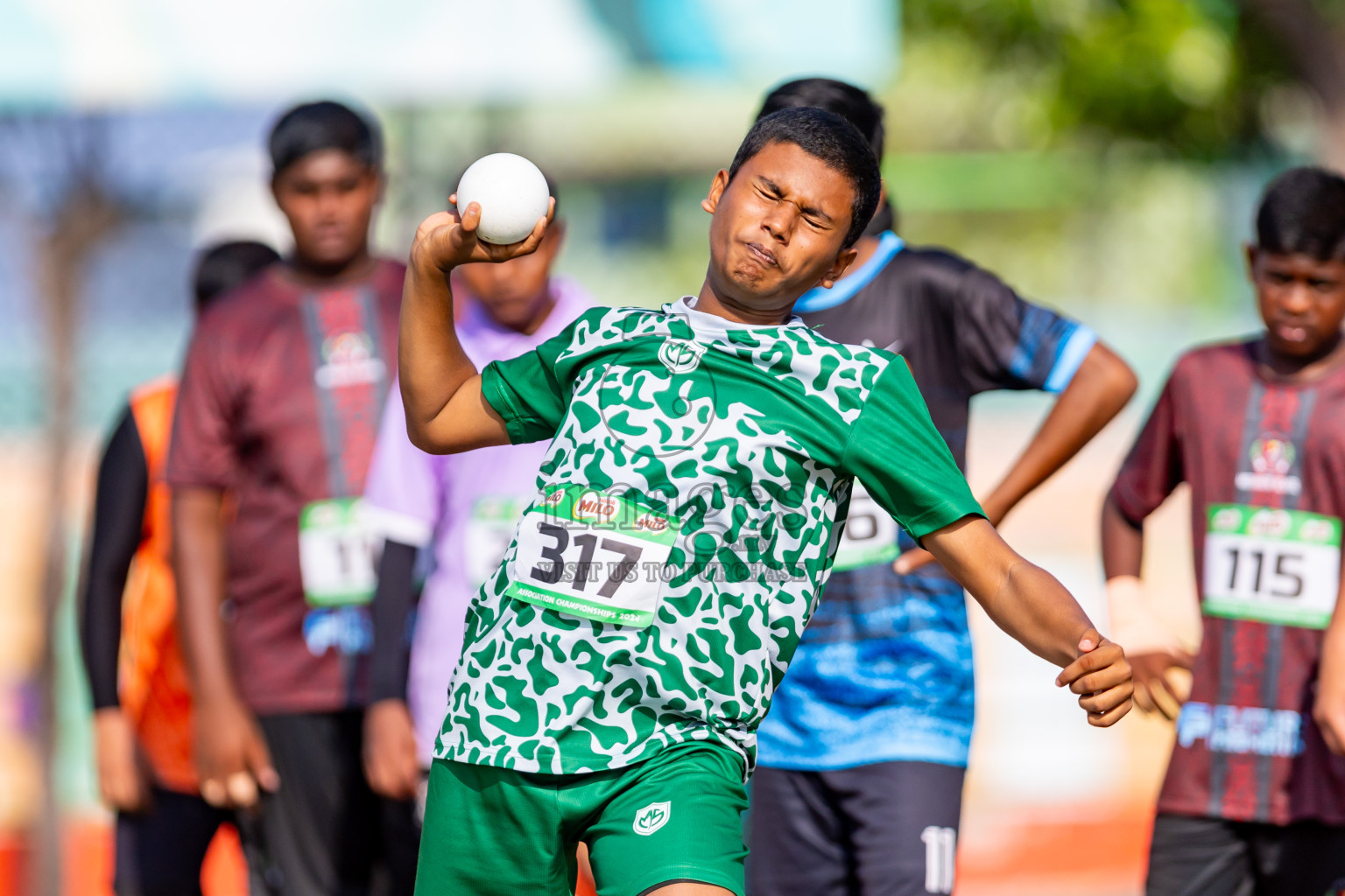 Day 3 of MILO Athletics Association Championship was held on Thursday, 7th May 2024 in Male', Maldives. Photos: Nausham Waheed