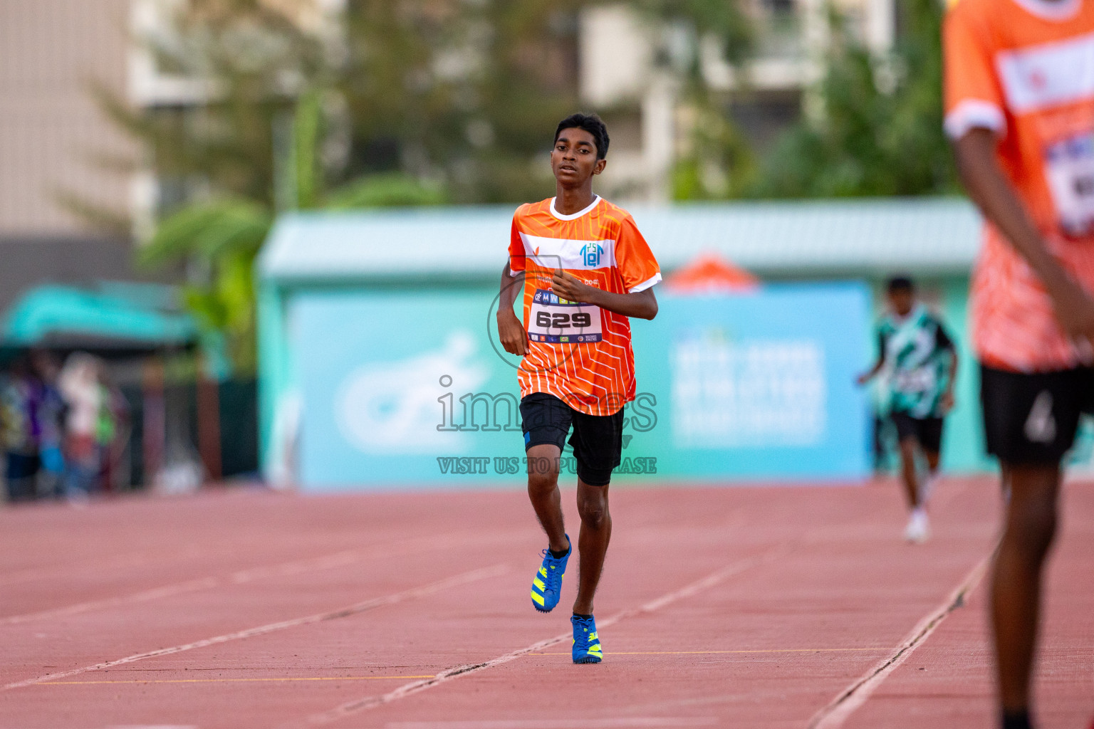 Day 1 of MWSC Interschool Athletics Championships 2024 held in Hulhumale Running Track, Hulhumale, Maldives on Saturday, 9th November 2024. Photos by: Ismail Thoriq / Images.mv