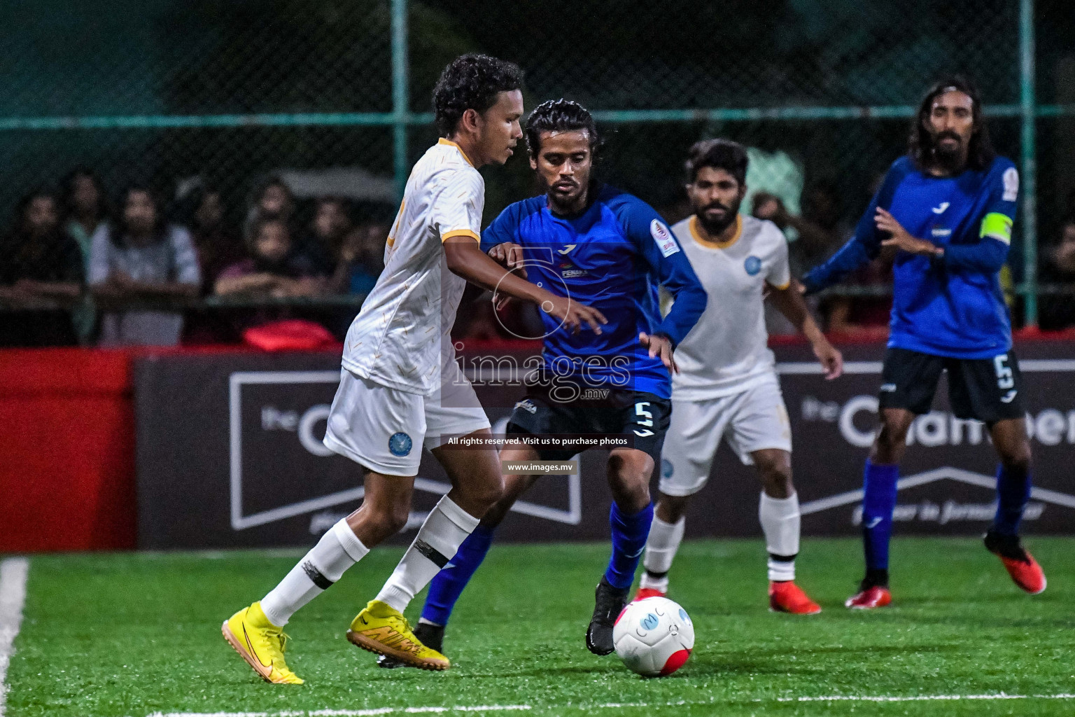 Team Fenaka vs Team Civil Court in Club Maldives Cup 2022 was held in Hulhumale', Maldives on Friday, 14th October 2022. Photos: Nausham Waheed / images.mv