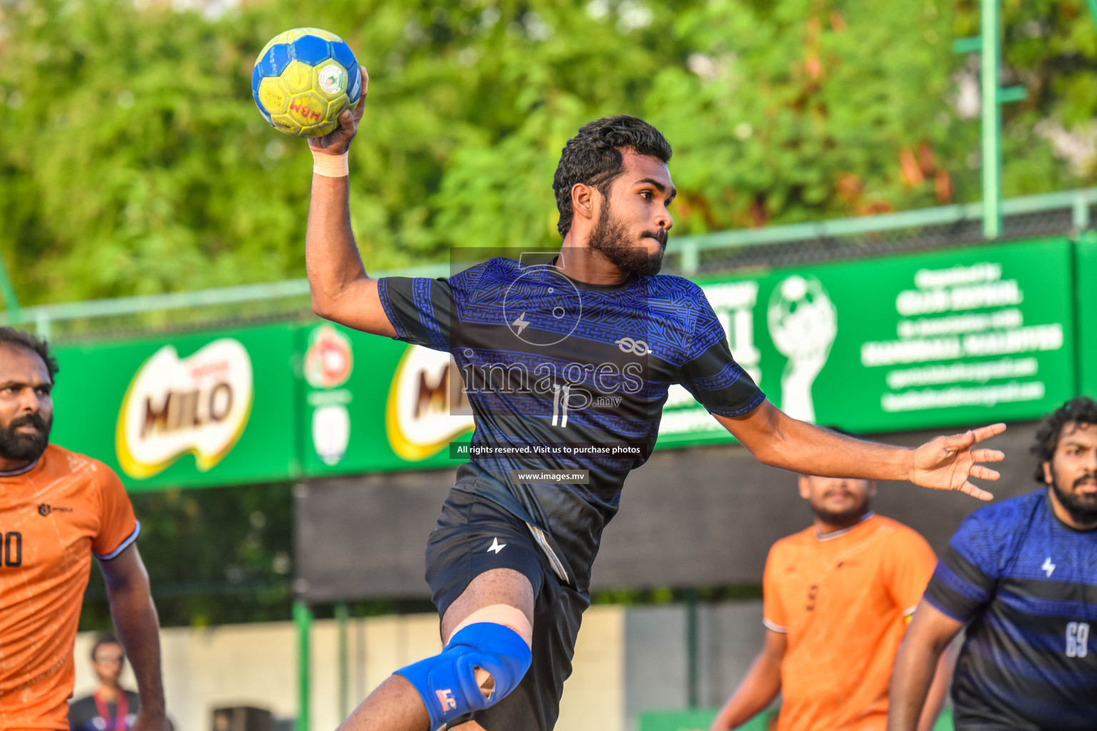 Day 4 of Milo 6th Inter Office Handball Tournament 2022 - Photos by  Nausham Waheed